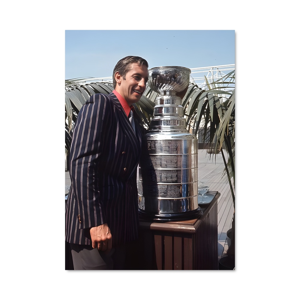 Poster La Gloire de Beliveau – affiche Hockey sur glace